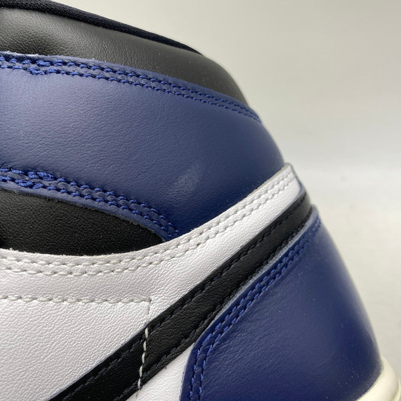 【中古美品】【メンズ】 NIKE ナイキ AIR JORDAN 1 RETRO HIGH OG エアジョーダン1 レトロ ハイ OG スニーカー 靴 160-260921-yn-04-izu サイズ：27.0cm カラー：ミッドナイトネイビー 万代Net店