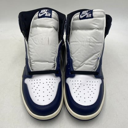 【中古美品】【メンズ】 NIKE ナイキ AIR JORDAN 1 RETRO HIGH OG エアジョーダン1 レトロ ハイ OG スニーカー 靴 160-260921-yn-04-izu サイズ：27.0cm カラー：ミッドナイトネイビー 万代Net店
