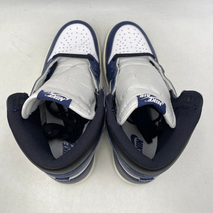【中古美品】【メンズ】 NIKE ナイキ AIR JORDAN 1 RETRO HIGH OG エアジョーダン1 レトロ ハイ OG スニーカー 靴 160-260921-yn-04-izu サイズ：27.0cm カラー：ミッドナイトネイビー 万代Net店