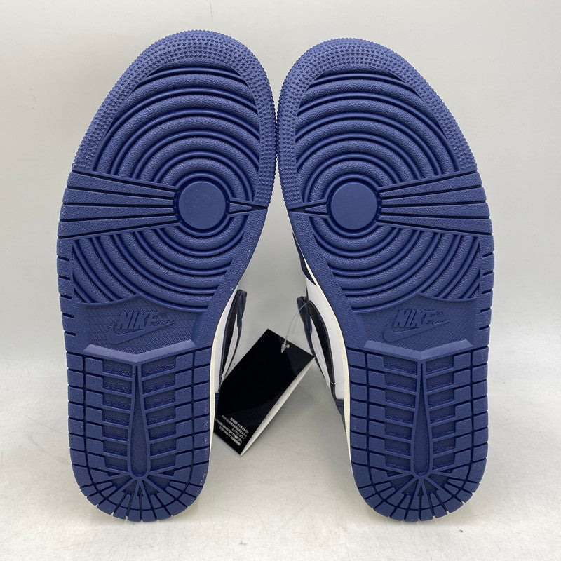 【中古美品】【メンズ】 NIKE ナイキ AIR JORDAN 1 RETRO HIGH OG エアジョーダン1 レトロ ハイ OG スニーカー 靴 160-260921-yn-04-izu サイズ：27.0cm カラー：ミッドナイトネイビー 万代Net店