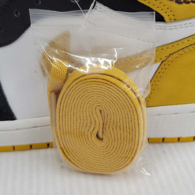 【中古美品】【メンズ】 NIKE ナイキ AIR JORDAN 1 RETRO HIGH OG 555088-109 エアジョーダン1 レトロ ハイ OG スニーカー 靴 160-260921-as-11-izu サイズ：27cm カラー：SUMMIT WHITE/YELLOW OCHRE 万代Net店