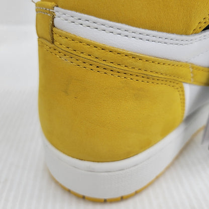【中古美品】【メンズ】 NIKE ナイキ AIR JORDAN 1 RETRO HIGH OG 555088-109 エアジョーダン1 レトロ ハイ OG スニーカー 靴 160-260921-as-11-izu サイズ：27cm カラー：SUMMIT WHITE/YELLOW OCHRE 万代Net店