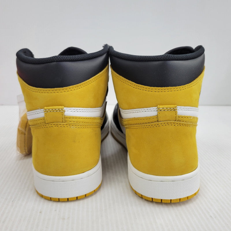 【中古美品】【メンズ】 NIKE ナイキ AIR JORDAN 1 RETRO HIGH OG 555088-109 エアジョーダン1 レトロ ハイ OG スニーカー 靴 160-260921-as-11-izu サイズ：27cm カラー：SUMMIT WHITE/YELLOW OCHRE 万代Net店