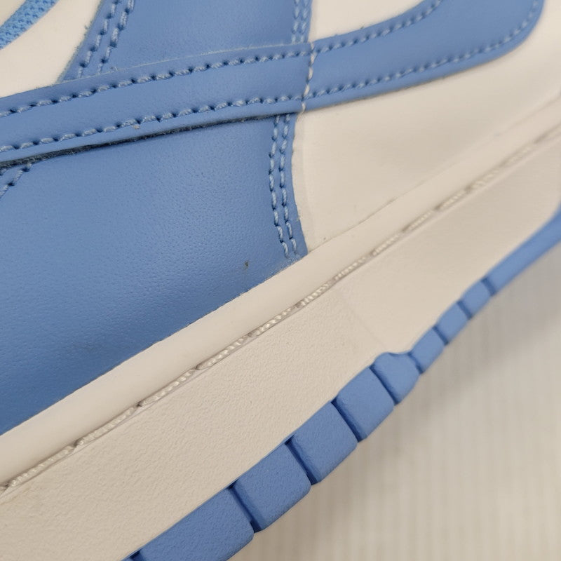 【中古美品】【メンズ】 NIKE ナイキ DUNK LOW RETRO DD1391-102 ダンク ロー レトロ スニーカー 靴 160-260921-as-10-izu サイズ：27cm カラー：WHITE/UNIVERSITY BLUE-WHITE 万代Net店