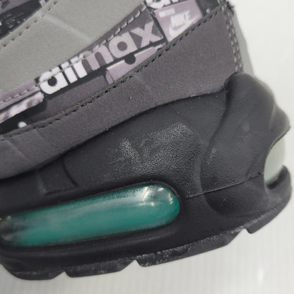 【中古品】【メンズ】 NIKE ナイキ × ATMOS アトモス AIR MAX 95 PRNT AQ0925-001 エアマックス95 プリント スニーカー 靴 160-260921-as-13-izu サイズ：27cm カラー：BLACK/CLEAR JADE-MEDIUM ASH-DK 万代Net店