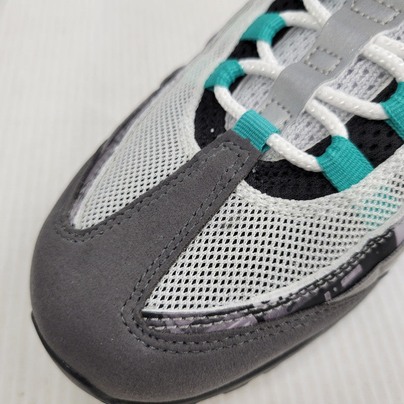【中古品】【メンズ】 NIKE ナイキ × ATMOS アトモス AIR MAX 95 PRNT AQ0925-001 エアマックス95 プリント スニーカー 靴 160-260921-as-13-izu サイズ：27cm カラー：BLACK/CLEAR JADE-MEDIUM ASH-DK 万代Net店