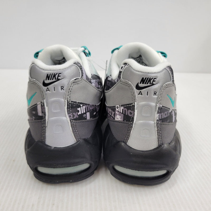 【中古品】【メンズ】 NIKE ナイキ × ATMOS アトモス AIR MAX 95 PRNT AQ0925-001 エアマックス95 プリント スニーカー 靴 160-260921-as-13-izu サイズ：27cm カラー：BLACK/CLEAR JADE-MEDIUM ASH-DK 万代Net店