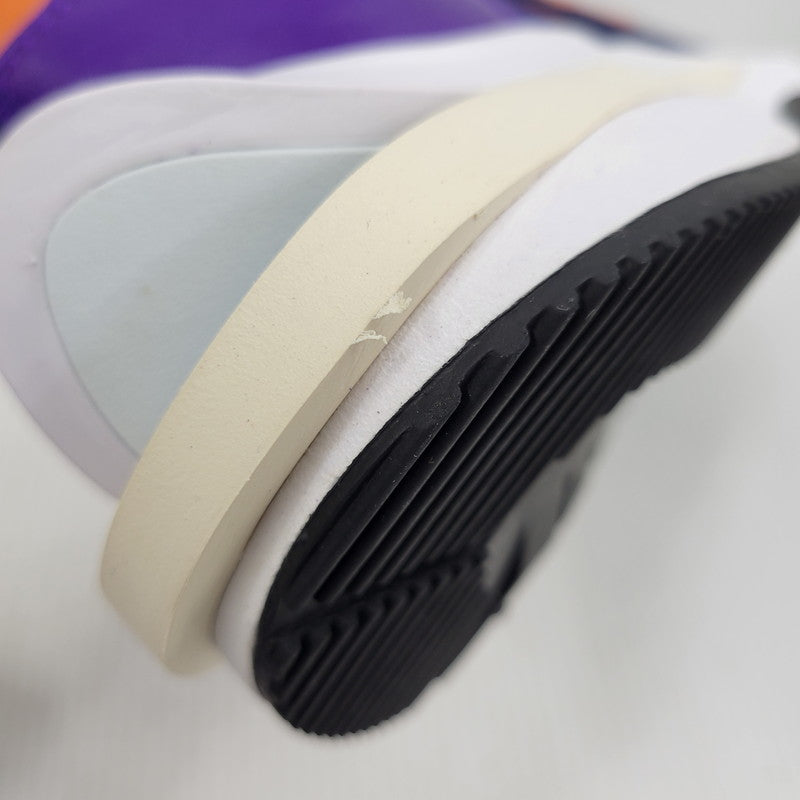 【中古美品】【メンズ】 NIKE ナイキ × SACAI サカイ VAPORWAFFLE DD1875-500 ヴェイパーワッフル スニーカー 靴 160-260921-as-18-izu サイズ：27.5cm カラー：DARK IRIS/CAMPFIRE ORANGE 万代Net店