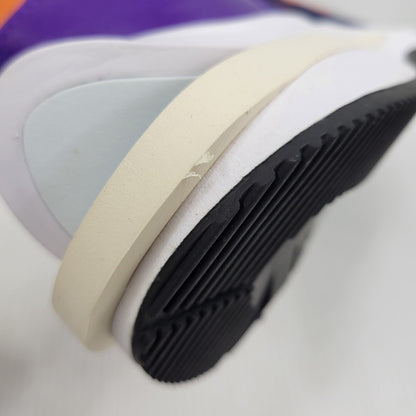【中古美品】【メンズ】 NIKE ナイキ × SACAI サカイ VAPORWAFFLE DD1875-500 ヴェイパーワッフル スニーカー 靴 160-260921-as-18-izu サイズ：27.5cm カラー：DARK IRIS/CAMPFIRE ORANGE 万代Net店