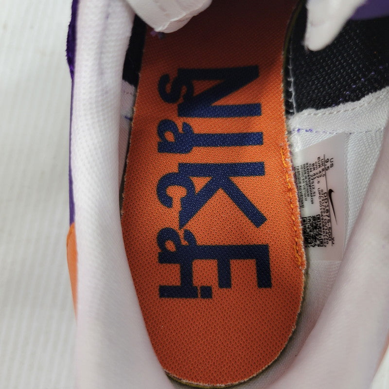【中古美品】【メンズ】 NIKE ナイキ × SACAI サカイ VAPORWAFFLE DD1875-500 ヴェイパーワッフル スニーカー 靴 160-260921-as-18-izu サイズ：27.5cm カラー：DARK IRIS/CAMPFIRE ORANGE 万代Net店