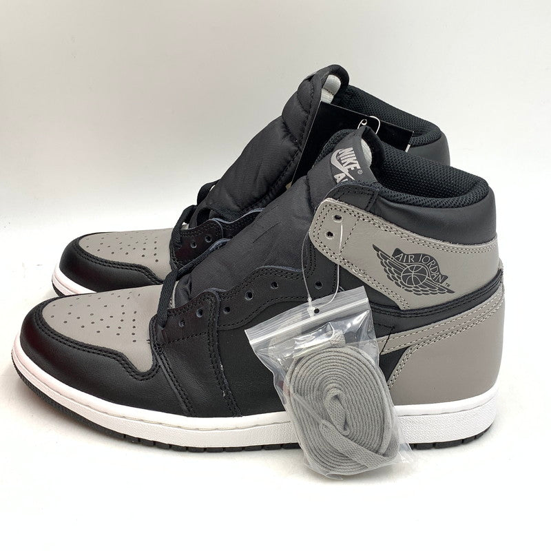 【中古品】【メンズ】 NIKE ナイキ 555088-013 AIR JORDAN エアジョーダン 1 RETRO HIGH OG レトロ ハイ オージー スニーカー シューズ 靴 160-260921-ya-06-izu サイズ：27cm カラー：BLACK/MEDIUM GREY-WHITE 万代Net店