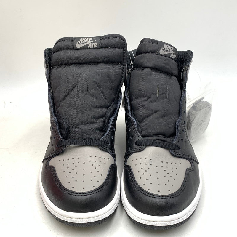 【中古品】【メンズ】 NIKE ナイキ 555088-013 AIR JORDAN エアジョーダン 1 RETRO HIGH OG レトロ ハイ オージー スニーカー シューズ 靴 160-260921-ya-06-izu サイズ：27cm カラー：BLACK/MEDIUM GREY-WHITE 万代Net店