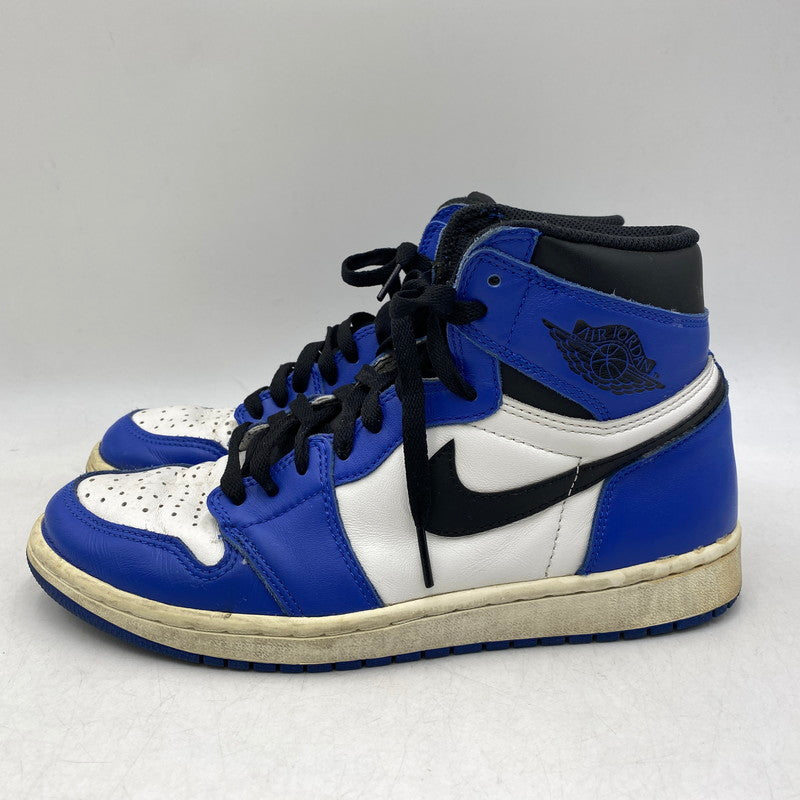 【中古品】【メンズ】 NIKE ナイキ AIR JORDAN 1 RETRO HIGH OG エアジョーダン1 レトロ ハイ OG スニーカー 靴 160-260921-yn-02-izu サイズ：27.0cm カラー：ゲームロイヤル 万代Net店