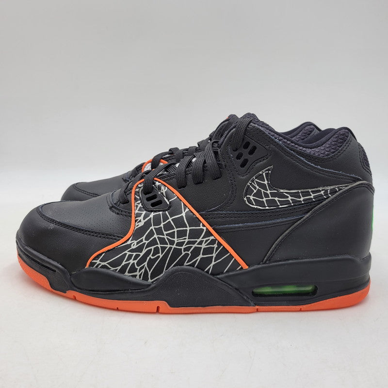 【中古品】【メンズ】 NIKE ナイキ AIR FLIGHT 89 QS CT8478-001 エア フライト 89 QS スニーカー 靴 160-260924-as-07-izu サイズ：28cm カラー：BLACK/ORANGE BLAZE 万代Net店
