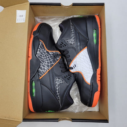 【中古品】【メンズ】 NIKE ナイキ AIR FLIGHT 89 QS CT8478-001 エア フライト 89 QS スニーカー 靴 160-260924-as-07-izu サイズ：28cm カラー：BLACK/ORANGE BLAZE 万代Net店