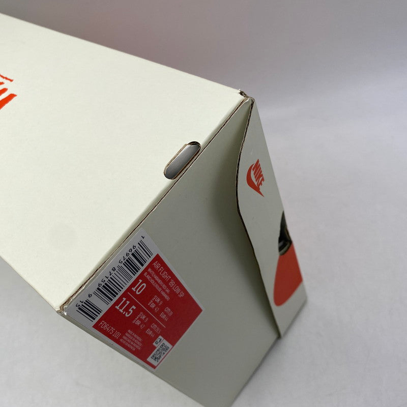 【中古品】【メンズ】 NIKE ナイキ×STUSSY ステューシー FD6475-101 AIR FLIGHT エアフライト 89 LOW ロウ SP スニーカー シューズ 靴 160-260921-ya-14-izu サイズ：28cm カラー：WHITE/HABANERO RED-SAIL 万代Net店