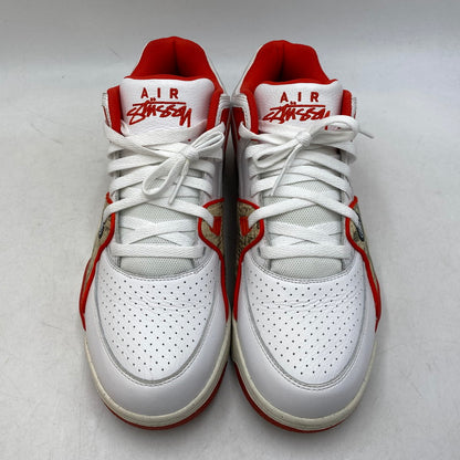 【中古品】【メンズ】 NIKE ナイキ×STUSSY ステューシー FD6475-101 AIR FLIGHT エアフライト 89 LOW ロウ SP スニーカー シューズ 靴 160-260921-ya-14-izu サイズ：28cm カラー：WHITE/HABANERO RED-SAIL 万代Net店