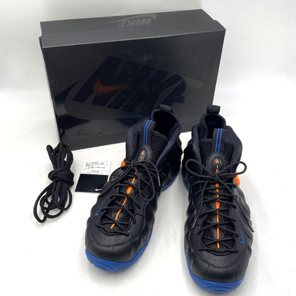 【中古品】【メンズ】 NIKE ナイキ 624041-010 AIR FOAMPOSITE PRO エア フォームポジット プロ スニーカー シューズ 靴 160-260921-ya-13-izu サイズ：28cm カラー：BLACK/TOTAL ORANGE-BATTLE BLUE 万代Net店
