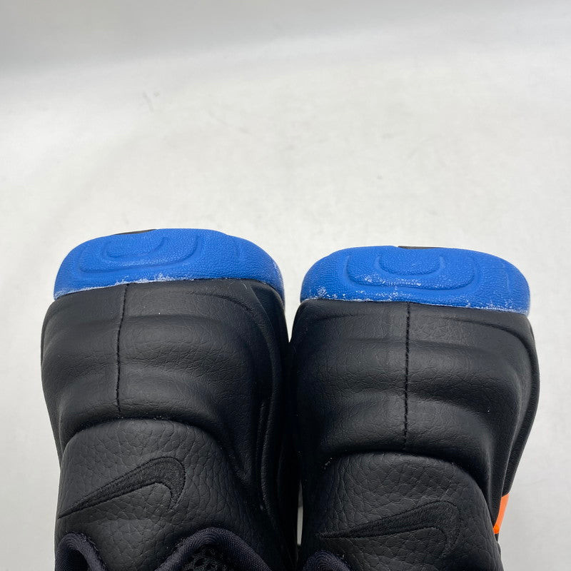 【中古品】【メンズ】 NIKE ナイキ 624041-010 AIR FOAMPOSITE PRO エア フォームポジット プロ スニーカー シューズ 靴 160-260921-ya-13-izu サイズ：28cm カラー：BLACK/TOTAL ORANGE-BATTLE BLUE 万代Net店