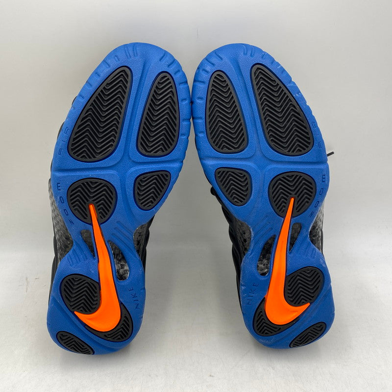 【中古品】【メンズ】 NIKE ナイキ 624041-010 AIR FOAMPOSITE PRO エア フォームポジット プロ スニーカー シューズ 靴 160-260921-ya-13-izu サイズ：28cm カラー：BLACK/TOTAL ORANGE-BATTLE BLUE 万代Net店