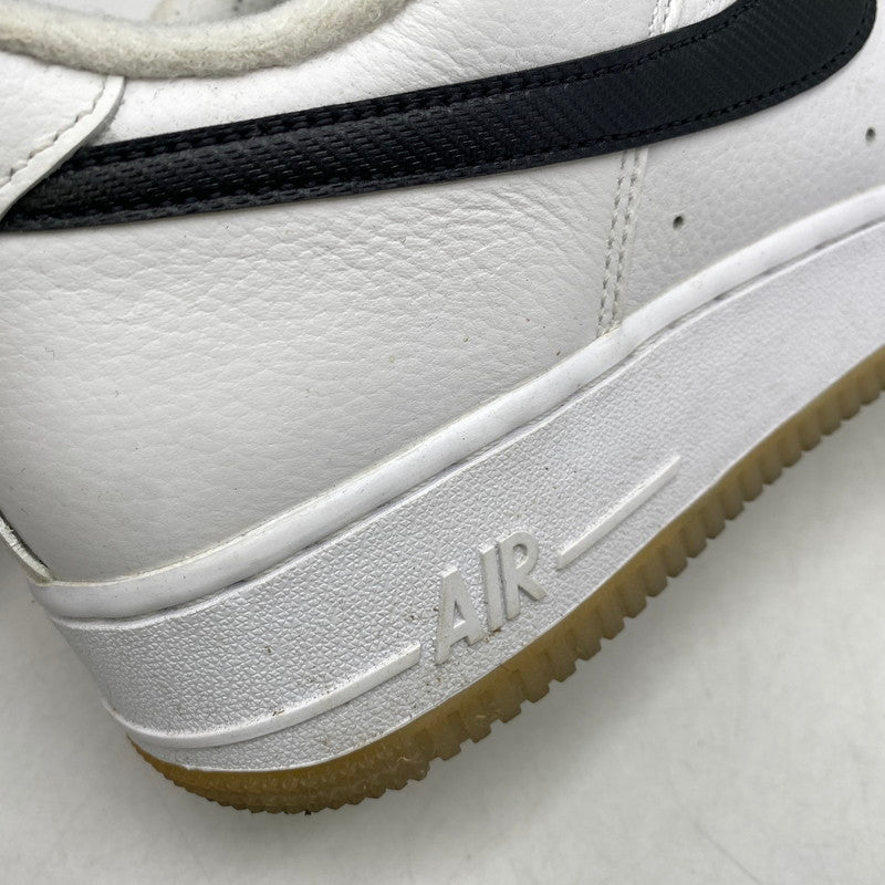 【中古品】【メンズ】 NIKE ナイキ DX2305-100 AIR FORCE 1 LOW BRONX ORIGINS エア フォース 1 ロー ブロンクス オリジンズ スニーカー 靴 160-260921-kh-01-izu サイズ：27.5 カラー：WHITE/BLACK-METALLIC GOLD-COCONUT MILK 万代Net店