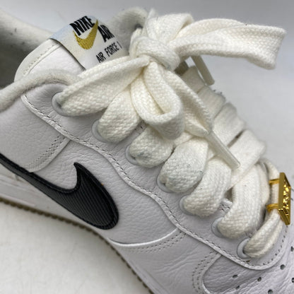 【中古品】【メンズ】 NIKE ナイキ DX2305-100 AIR FORCE 1 LOW BRONX ORIGINS エア フォース 1 ロー ブロンクス オリジンズ スニーカー 靴 160-260921-kh-01-izu サイズ：27.5 カラー：WHITE/BLACK-METALLIC GOLD-COCONUT MILK 万代Net店