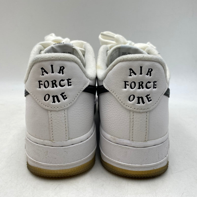 【中古品】【メンズ】 NIKE ナイキ DX2305-100 AIR FORCE 1 LOW BRONX ORIGINS エア フォース 1 ロー ブロンクス オリジンズ スニーカー 靴 160-260921-kh-01-izu サイズ：27.5 カラー：WHITE/BLACK-METALLIC GOLD-COCONUT MILK 万代Net店
