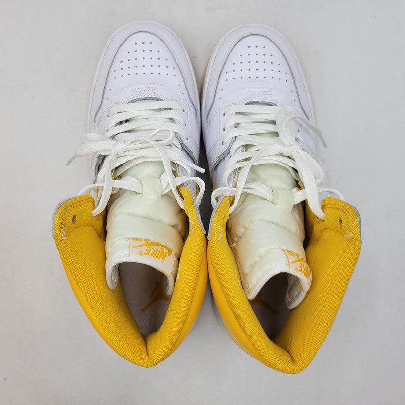 【中古品】【メンズ】 NIKE ナイキ JORDAN AIR SHIP PE SP DX4976-107 ジョーダン エア シップ PE SP スニーカー 靴 160-260924-as-08-izu サイズ：27.5cm カラー：WHITE/UNIVERSITY GOLD-WHITE 万代Net店