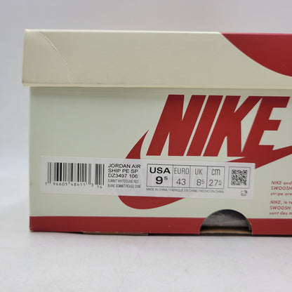 【中古品】【メンズ】 NIKE ナイキ JORDAN AIR SHIP PE SP DZ3497-106 ジョーダン エア シップ PE SP スニーカー 靴 160-260924-as-11-izu サイズ：27.5cm カラー：SUMMIT WHITE/DUNE RED 万代Net店