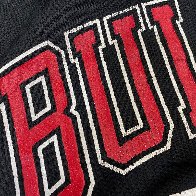 【中古品】【メンズ】 CHAMPION チャンピオン 90S CHICAGO BULLS MICHAEL JORDAN GAME SHIRT シカゴ ブルズ マイケル ジョーダン ゲーム シャツ トップス タンクトップ 146-260928-cs-05-izu サイズ：44 カラー：ブラック 万代Net店