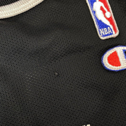 【中古品】【メンズ】 CHAMPION チャンピオン 90S CHICAGO BULLS MICHAEL JORDAN GAME SHIRT シカゴ ブルズ マイケル ジョーダン ゲーム シャツ トップス タンクトップ 146-260928-cs-05-izu サイズ：44 カラー：ブラック 万代Net店
