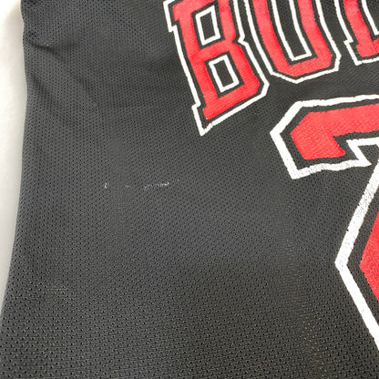 【中古品】【メンズ】 CHAMPION チャンピオン 90S CHICAGO BULLS MICHAEL JORDAN GAME SHIRT シカゴ ブルズ マイケル ジョーダン ゲーム シャツ トップス タンクトップ 146-260928-cs-05-izu サイズ：44 カラー：ブラック 万代Net店