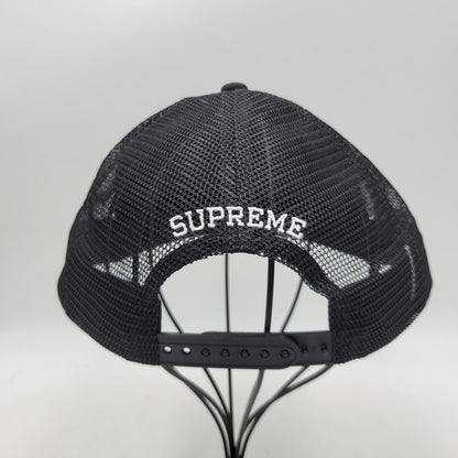 【中古品】【メンズ/レディース】 Supreme シュプリーム × TOY MACHINE トイ マシーン MESH BACK 5-PANEL CAP メッシュ バック 5パネル キャップ 帽子 185-260928-ay-11-izu サイズ：F カラー：ブラック 万代Net店