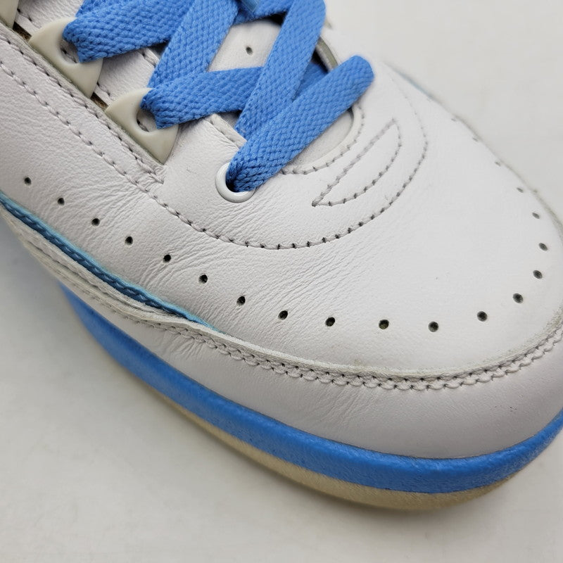 【中古品】【メンズ】 NIKE ナイキ AIR JORDAN 2 RETRO 385475-122 エアジョーダン 2 レトロ スニーカー 靴 160-260924-as-12-izu サイズ：27cm カラー：WHITE/VARSITY MAIZE/UNIVERSITY BLUE 万代Net店