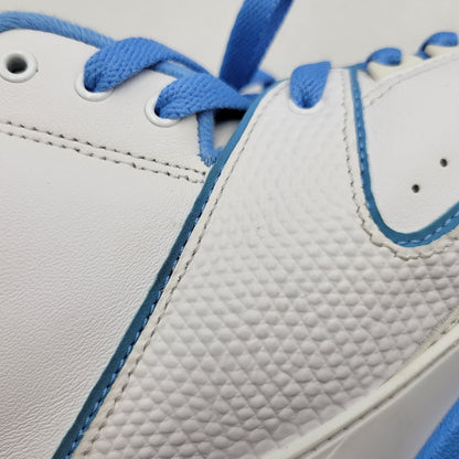 【中古品】【メンズ】 NIKE ナイキ AIR JORDAN 2 RETRO 385475-122 エアジョーダン 2 レトロ スニーカー 靴 160-260924-as-12-izu サイズ：27cm カラー：WHITE/VARSITY MAIZE/UNIVERSITY BLUE 万代Net店