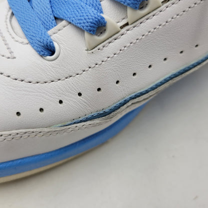 【中古品】【メンズ】 NIKE ナイキ AIR JORDAN 2 RETRO 385475-122 エアジョーダン 2 レトロ スニーカー 靴 160-260924-as-12-izu サイズ：27cm カラー：WHITE/VARSITY MAIZE/UNIVERSITY BLUE 万代Net店