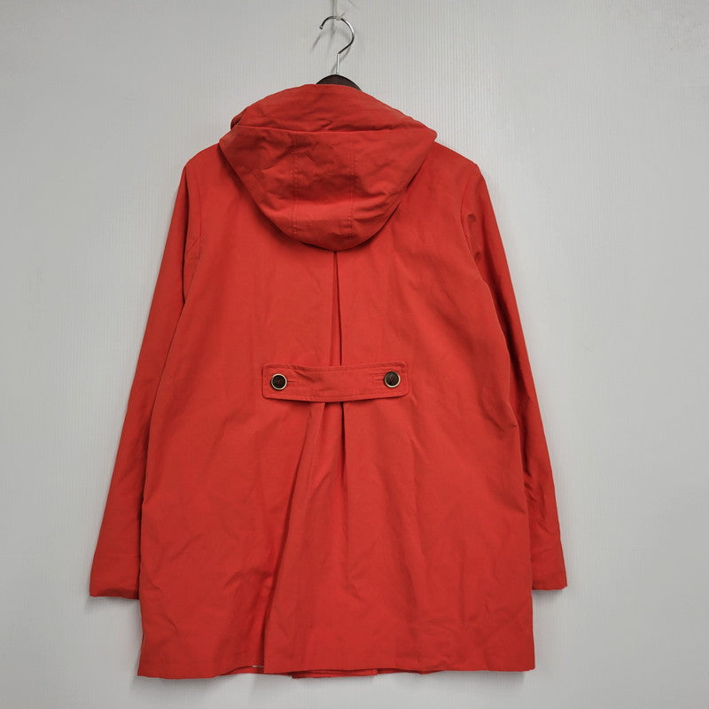 【中古品】【レディース】 TRENCH&COAT トレンチアンドコート NYLON PARKA 25086 ナイロンパーカー ジャケット 168-260923-as-06-izu サイズ：7 カラー：オレンジ系 万代Net店