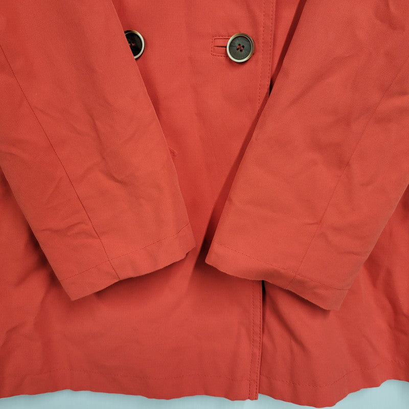 【中古品】【レディース】 TRENCH&COAT トレンチアンドコート NYLON PARKA 25086 ナイロンパーカー ジャケット 168-260923-as-06-izu サイズ：7 カラー：オレンジ系 万代Net店