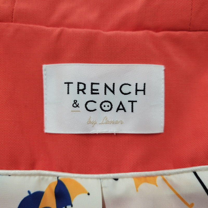 【中古品】【レディース】 TRENCH&COAT トレンチアンドコート NYLON PARKA 25086 ナイロンパーカー ジャケット 168-260923-as-06-izu サイズ：7 カラー：オレンジ系 万代Net店