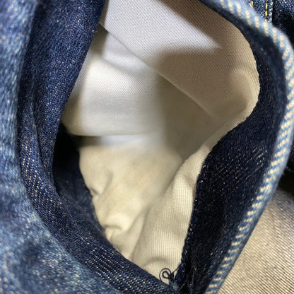 【中古品】【メンズ】 LEE リー 0424 00’S DENIM JACKET デニム ジャケット アウター 146-260926-cs-13-izu サイズ：L カラー：インディゴ 万代Net店