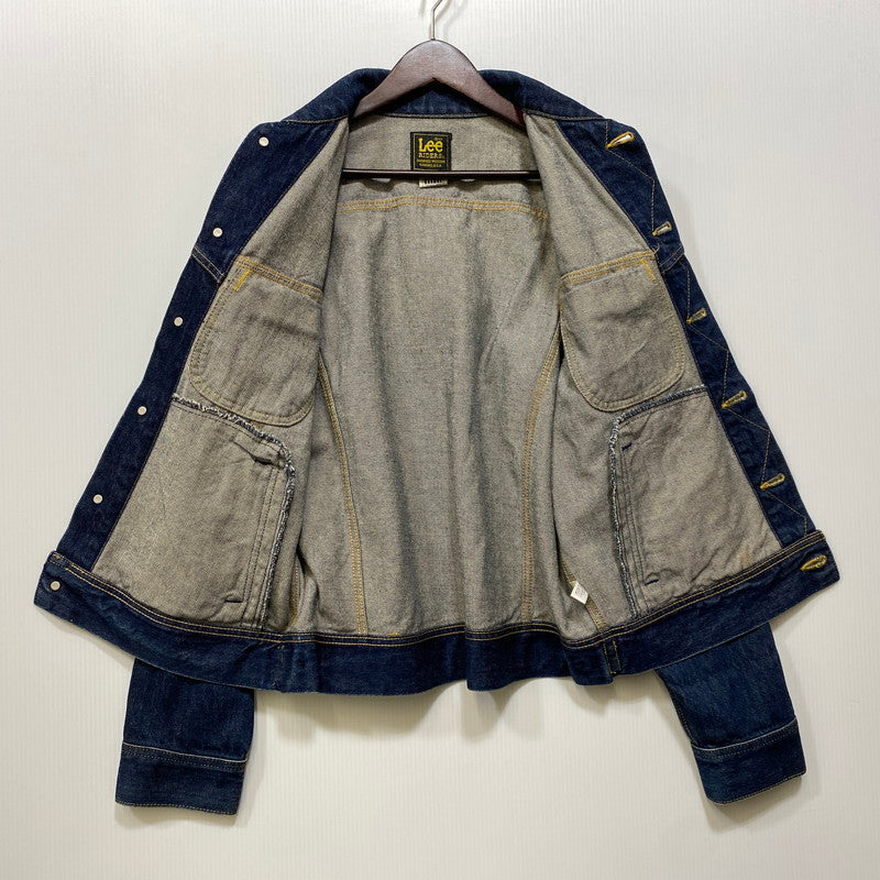 【中古品】【メンズ】 LEE リー 0424 00’S DENIM JACKET デニム ジャケット アウター 146-260926-cs-13-izu サイズ：L カラー：インディゴ 万代Net店