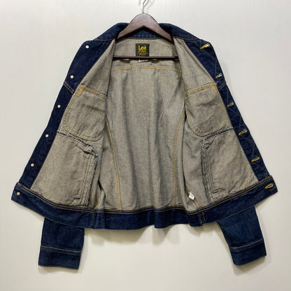 【中古品】【メンズ】 LEE リー 0424 00’S DENIM JACKET デニム ジャケット アウター 146-260926-cs-13-izu サイズ：L カラー：インディゴ 万代Net店