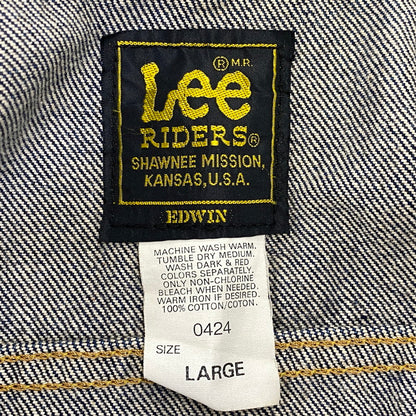 【中古品】【メンズ】 LEE リー 0424 00’S DENIM JACKET デニム ジャケット アウター 146-260926-cs-13-izu サイズ：L カラー：インディゴ 万代Net店