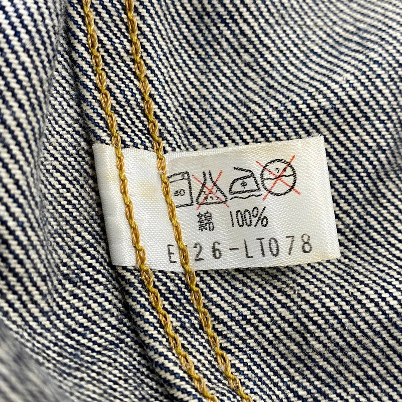 【中古品】【メンズ】 LEE リー 0424 00’S DENIM JACKET デニム ジャケット アウター 146-260926-cs-13-izu サイズ：L カラー：インディゴ 万代Net店