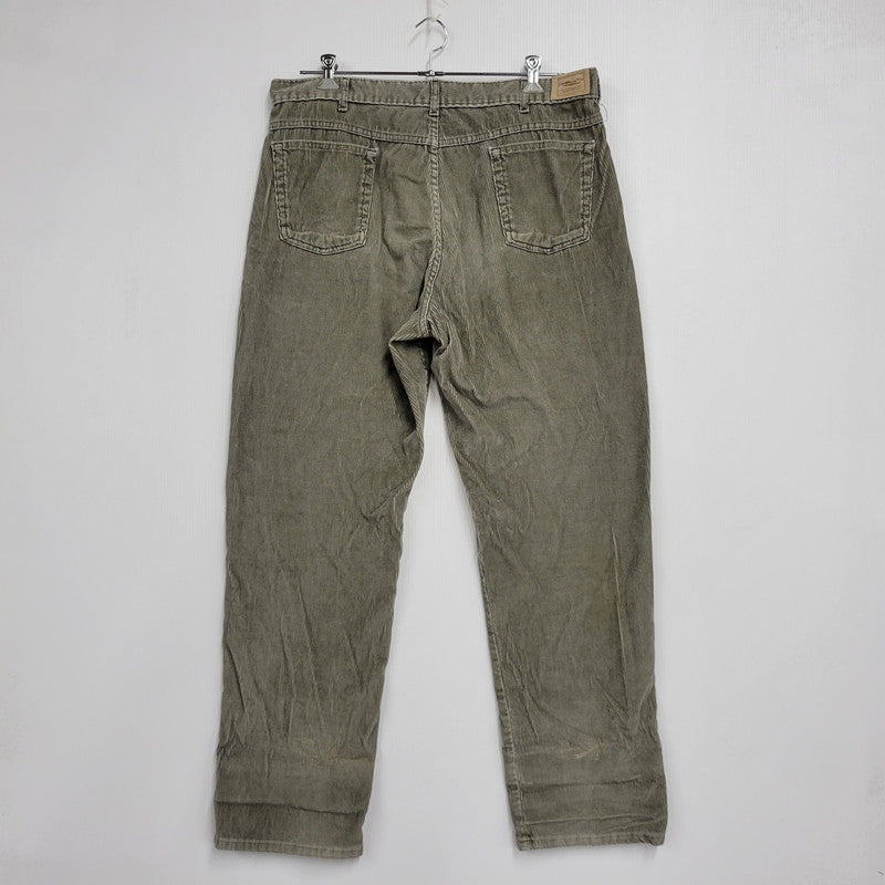 【中古品】【メンズ】 L.L.Bean エルエルビーン CORDUROY PANTS コーデュロイパンツ 157-260923-as-10-izu カラー：グリーン系 万代Net店