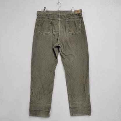 【中古品】【メンズ】 L.L.Bean エルエルビーン CORDUROY PANTS コーデュロイパンツ 157-260923-as-10-izu カラー：グリーン系 万代Net店
