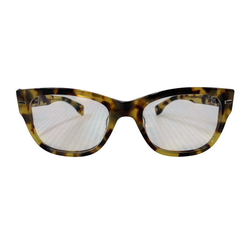 【中古品】【メンズ/レディース】 999.9 フォーナインズ F-05NP L10 LEON10周年 FEELSUN SUNGLASSES フィールサン サングラス 203-260927-kh-07-izu サイズ：55□19-130 カラー：ベージュ系×ブラウン 万代Net店