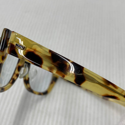 【中古品】【メンズ/レディース】 999.9 フォーナインズ F-05NP L10 LEON10周年 FEELSUN SUNGLASSES フィールサン サングラス 203-260927-kh-07-izu サイズ：55□19-130 カラー：ベージュ系×ブラウン 万代Net店