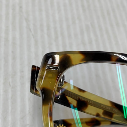 【中古品】【メンズ/レディース】 999.9 フォーナインズ F-05NP L10 LEON10周年 FEELSUN SUNGLASSES フィールサン サングラス 203-260927-kh-07-izu サイズ：55□19-130 カラー：ベージュ系×ブラウン 万代Net店