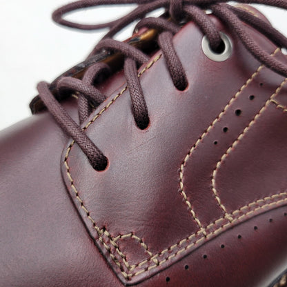 【中古美品】【メンズ】 Clarks クラークス UNELOTT PLAIN アンエロットプレイン シューズ 靴 164-260924-as-16-izu サイズ：UK7 カラー：バーガンディー 万代Net店